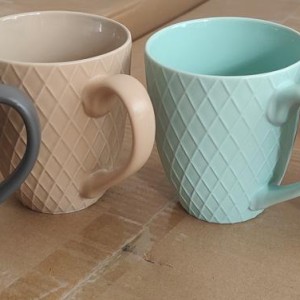 CUI tasse en céramique 400 ml, couleurs assorties