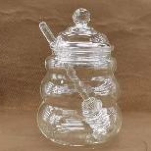 ADM pot à miel en verre 450ml