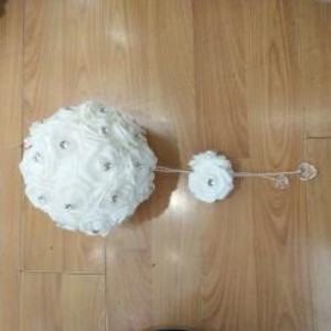 ACC boule de fleurs de mariage 19cm