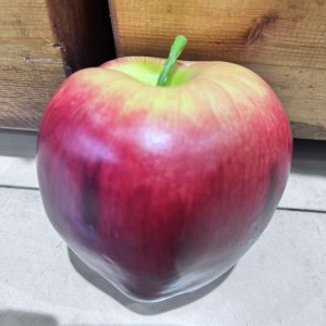 DEC pomme poire rouge artificiel en plastique
