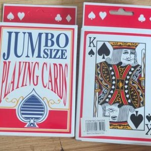 PAP carte a jouer jumbo