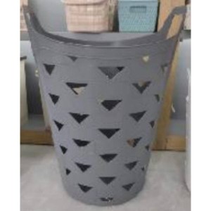 PLA panier de plastique rond avec poignée 32x32x53 