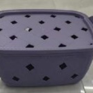 PLA panier plastique avec couvercle 30x20x17cm