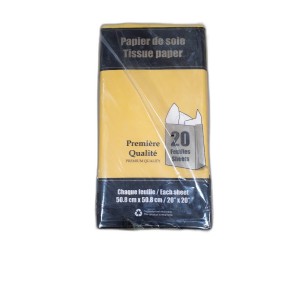 EMB papier de soie safran