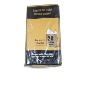 EMB papier de soie caramel