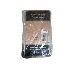 EMB papier de soie cuivre 20x20