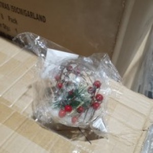 XMS boule de noel 10cm