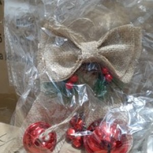 XMS decoration de noel enjutte 12*30cm *spécial*