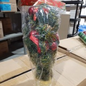 XMS sapin de noel décoré 45cm