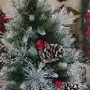 XMS sapin de noel vert avec cocotte 60cm