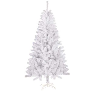 XMS sapin de noel blanc 180cm/6p