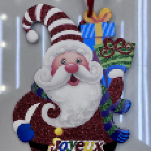 décoration du père noël