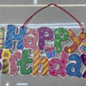 décoration joyeux anniversaire