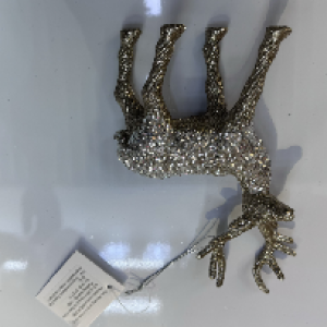 15.5*10cm cerf avec paillettes
