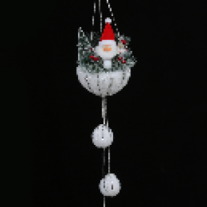 XMS décoration père noël avec 3 boules
