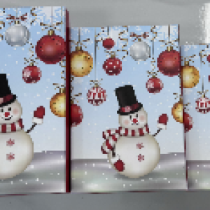 XMS boîte en papier de noël 23 x 16 x 9,5 cm