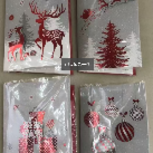 XMS carte de vœux de noël 14,5 x 20 cm 