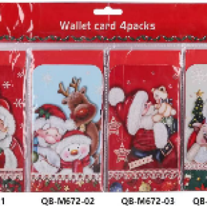 XMS porte-monnaie noël 16 x 9 cm