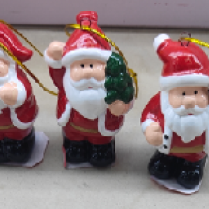 XMS décoration noël en céramique, bonhomme de neige 