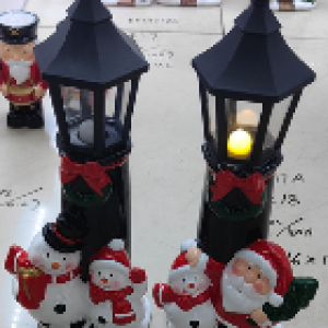 XMS maison lumineuse en céramique décoration noël 