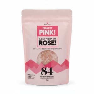 NOU  sel rose de l'himalaya avec moulin 400g