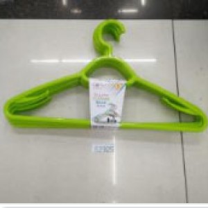 COU cintre 5pcs en plastique de couleurs assortis