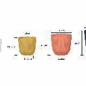 JAR pot de fleurs 14x12.8
