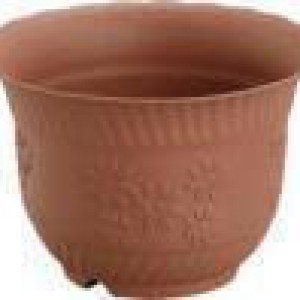 JAR pot de fleurs couleur brique