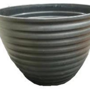 JAR pot blanc ondulés pour plante